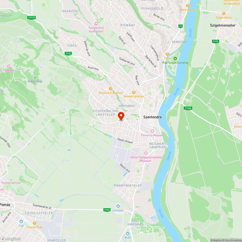 Nincs közvilágítás Pomázi úton, Bimbó utcában bejelentés helye