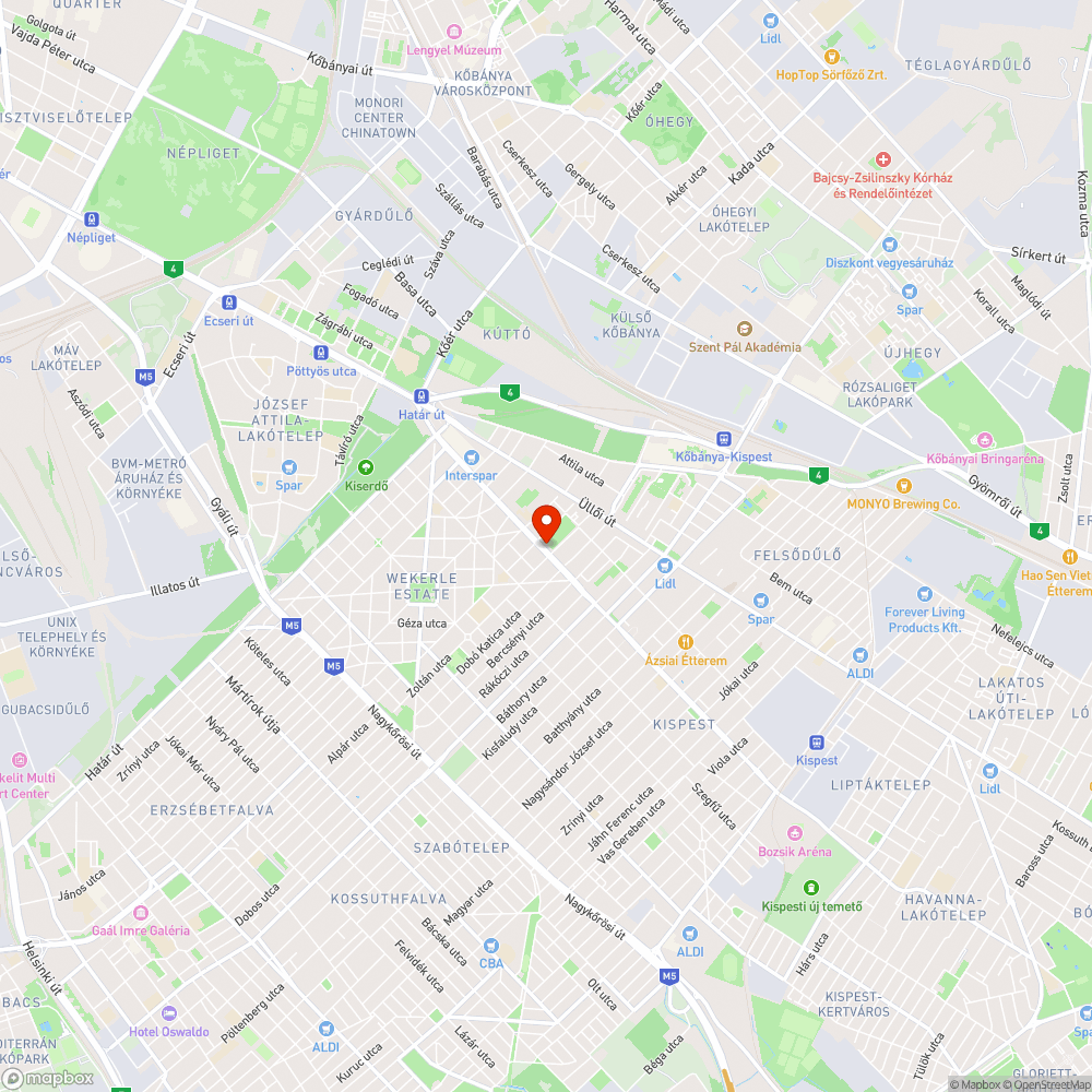 Szeméthalom bejelentés helye