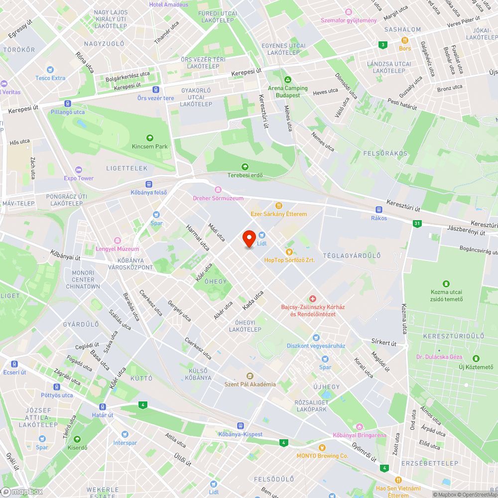 zöld és kommunális hulladék kupacok az utcán bejelentés helye