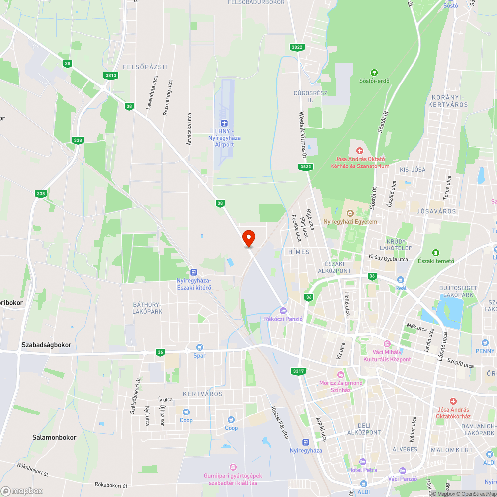 Gyalogátkelő szükséges! bejelentés helye