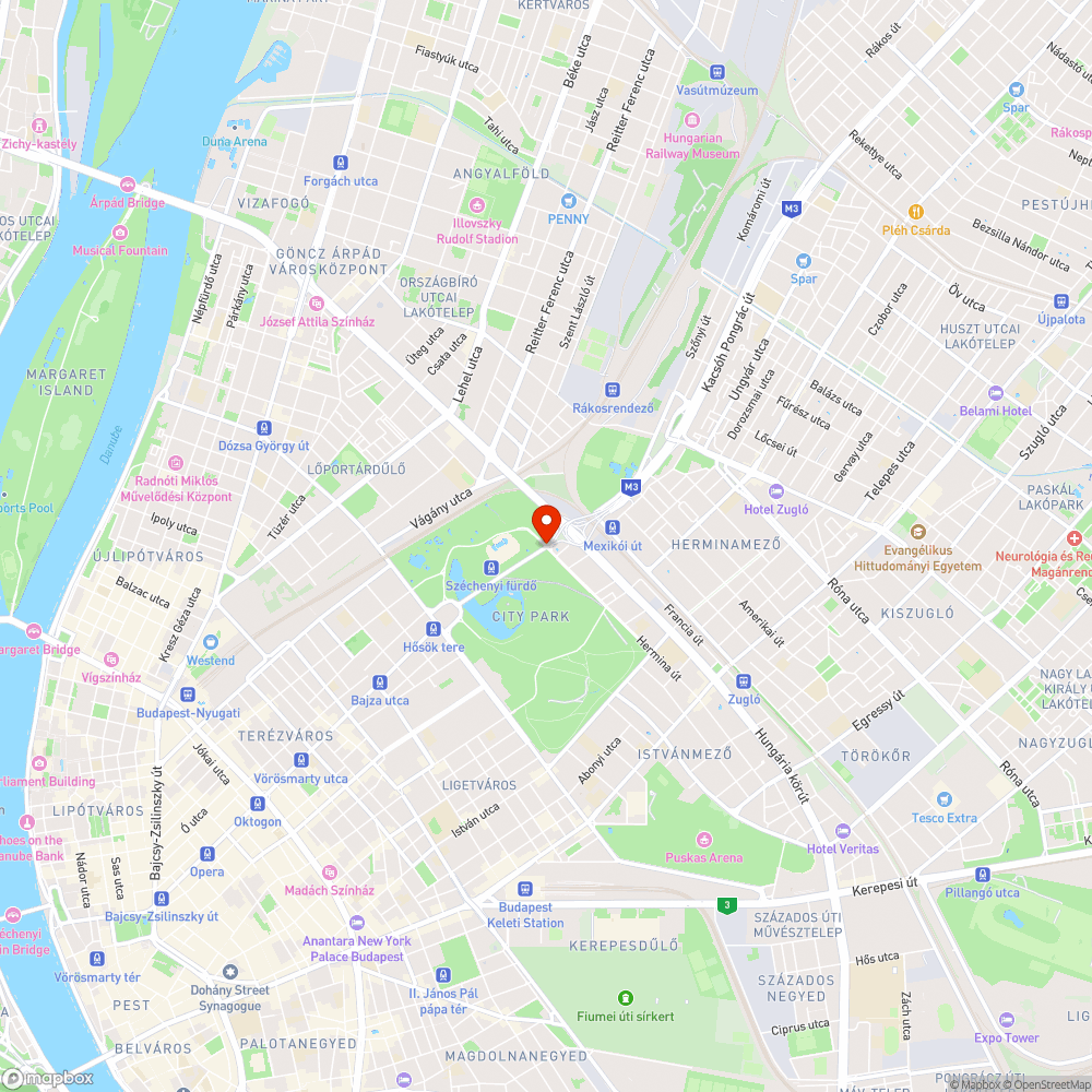 Mély kátyú bejelentés helye