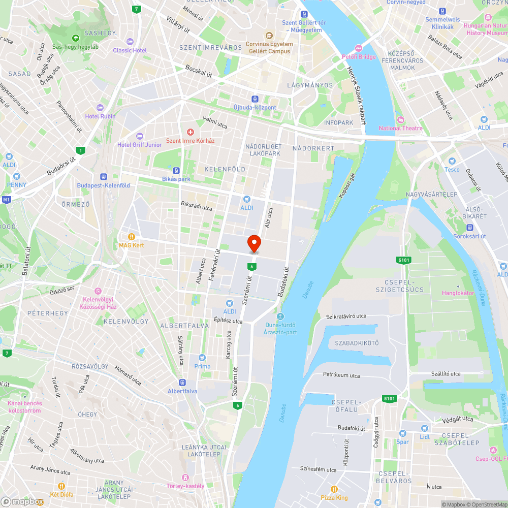 Életveszélyes kanyarodósáv bejelentés helye