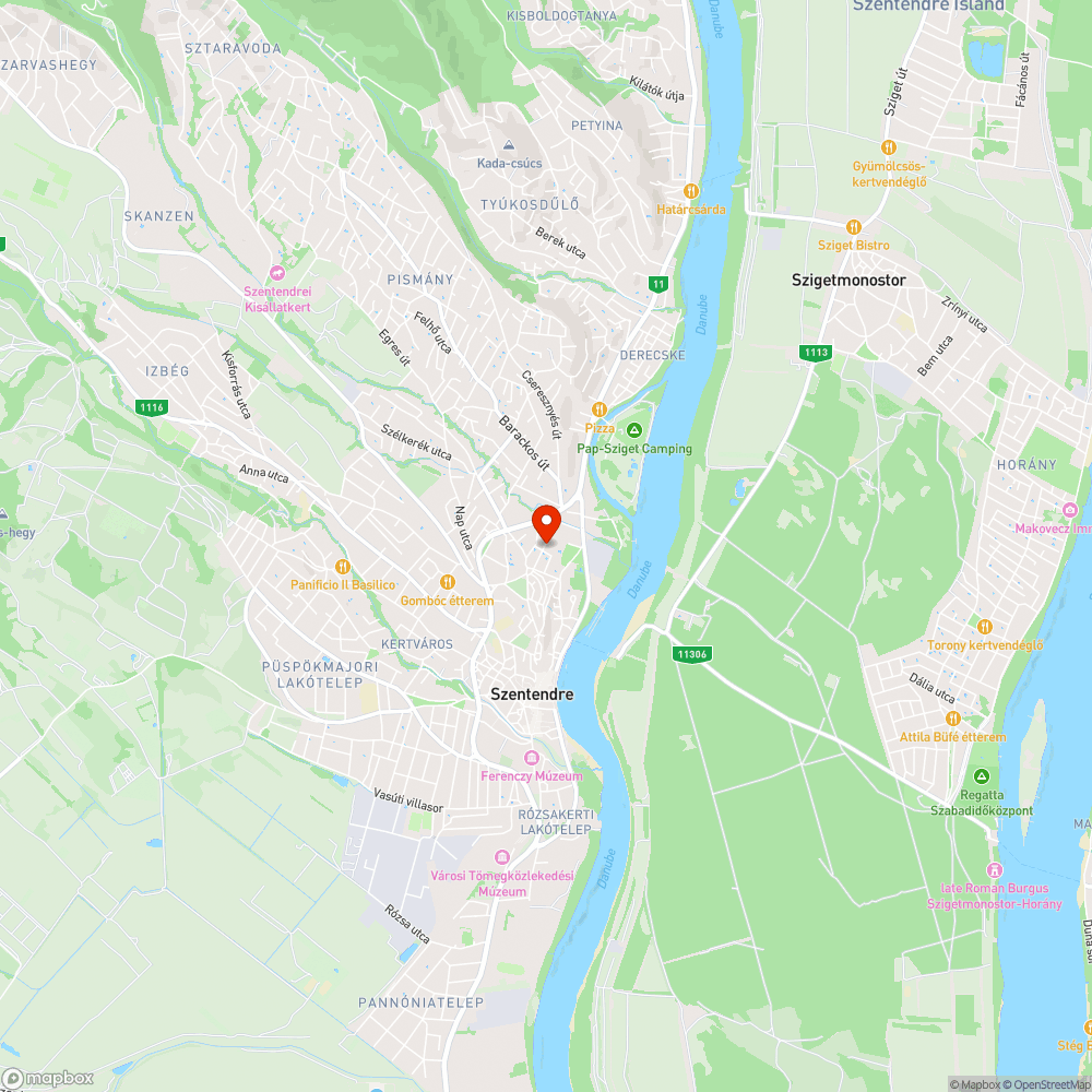 DMRV Zrt. által hátrahagyott törmelék bejelentés helye