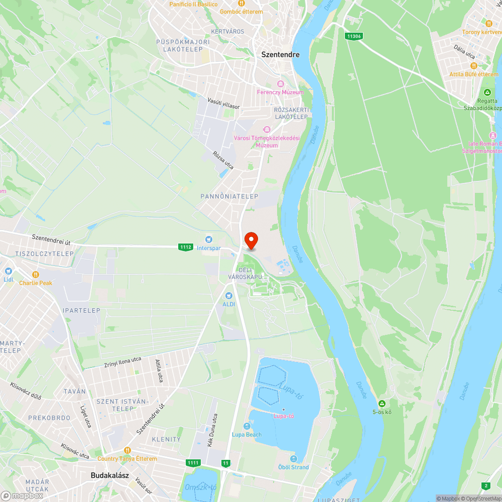 Dunaparti kerékpár út mellett egyre növekvő hulladék dombok bejelentés helye