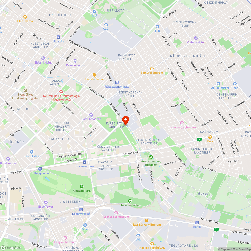 Szelektív gyűjtő szemétdomb bejelentés helye