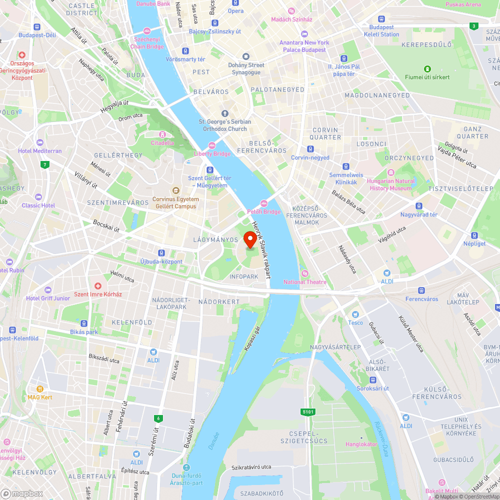 Gaz az infoparkban bejelentés helye