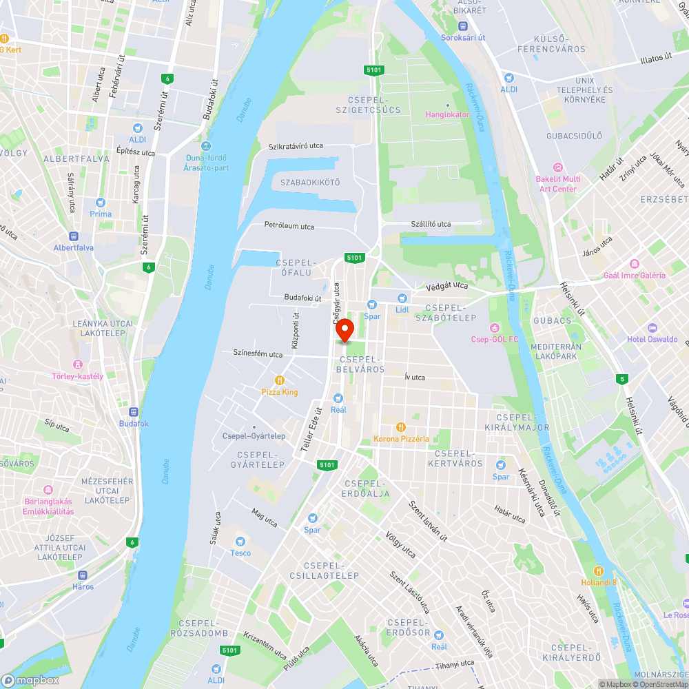 Lehullt szemetes bejelentés helye