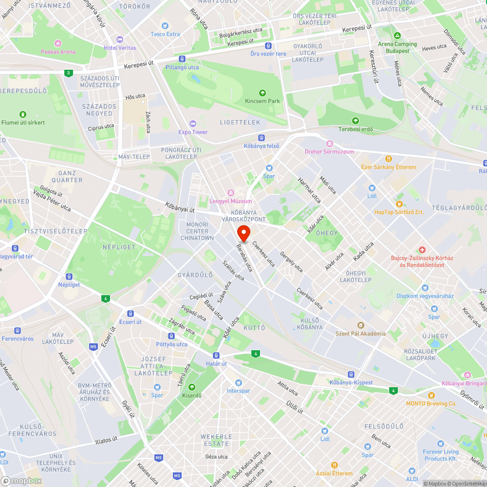 kiszáradt fa bejelentés helye