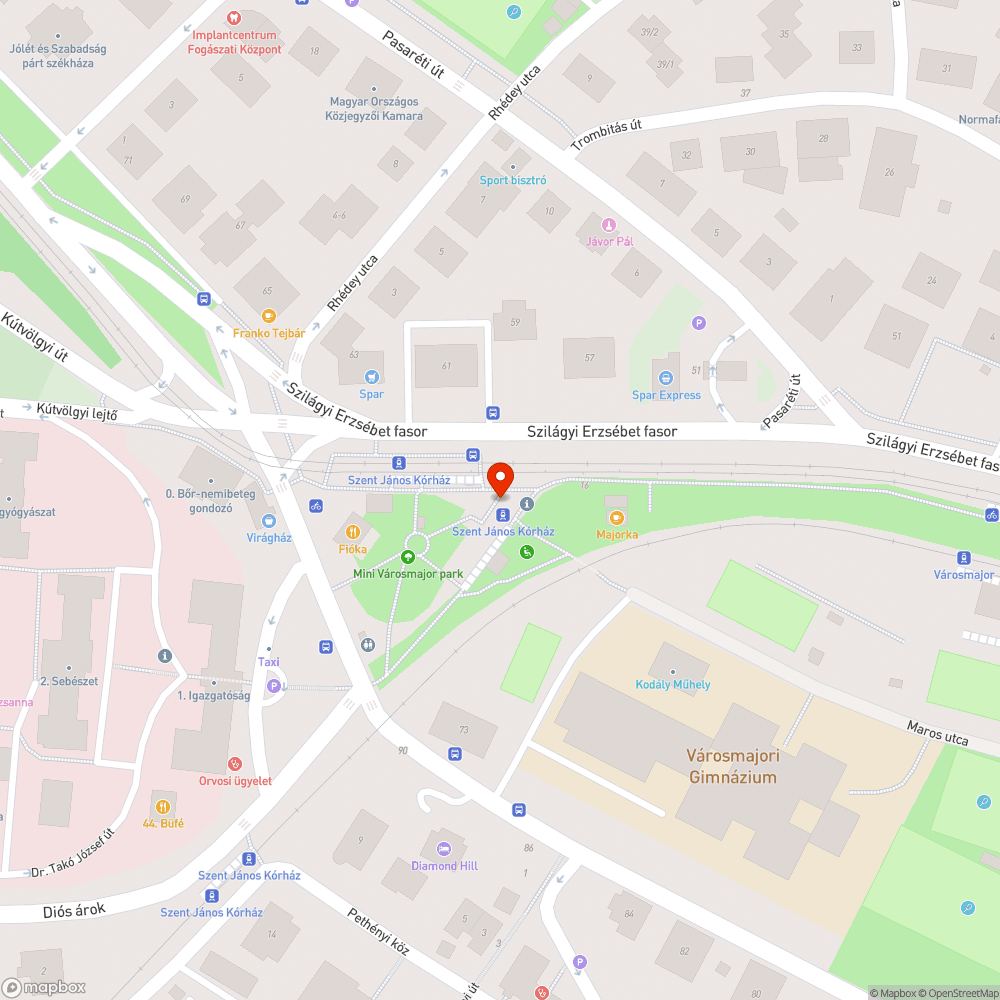 Behajtás zárt villamospályára? bejelentés helye