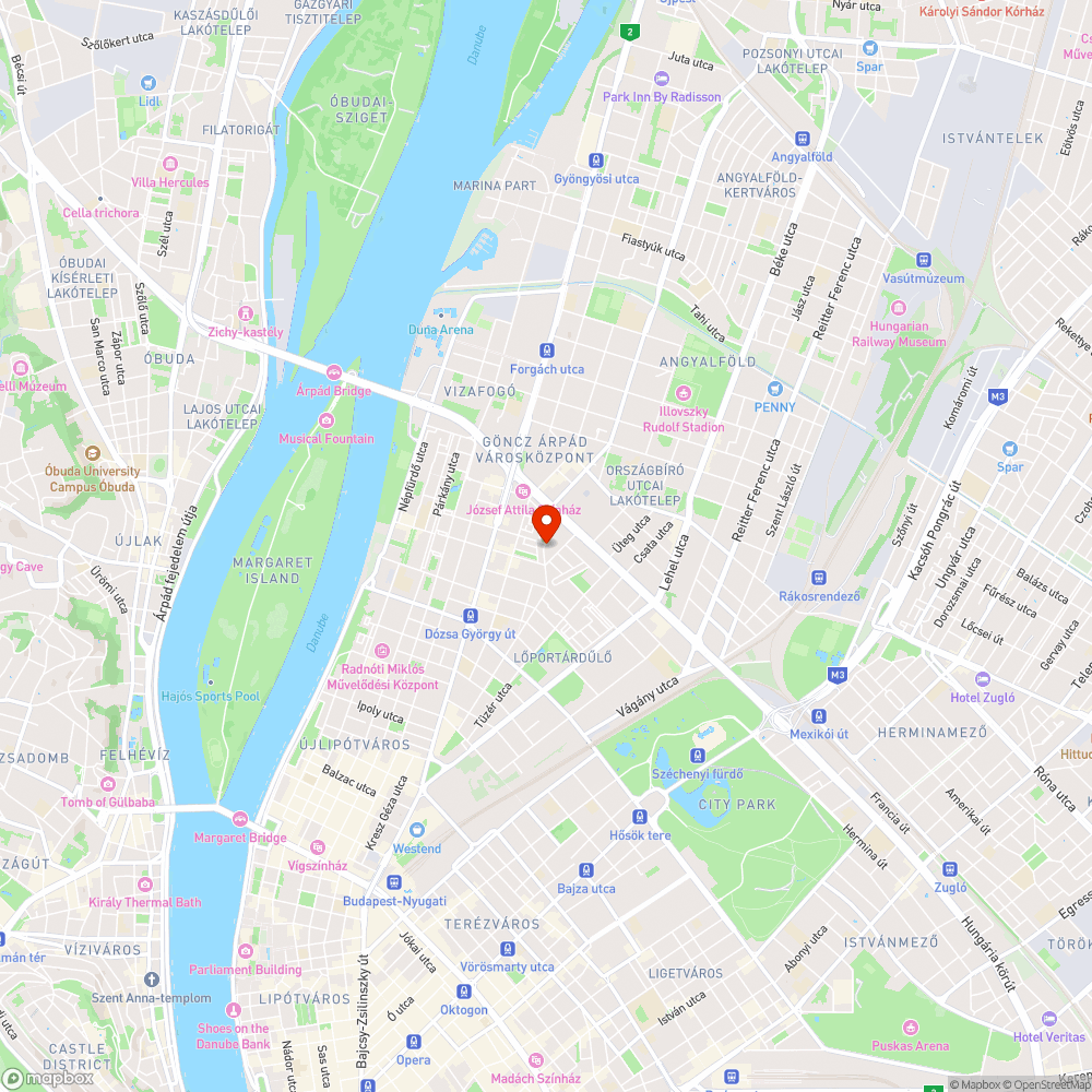 Bicikliútra belógó fa bejelentés helye