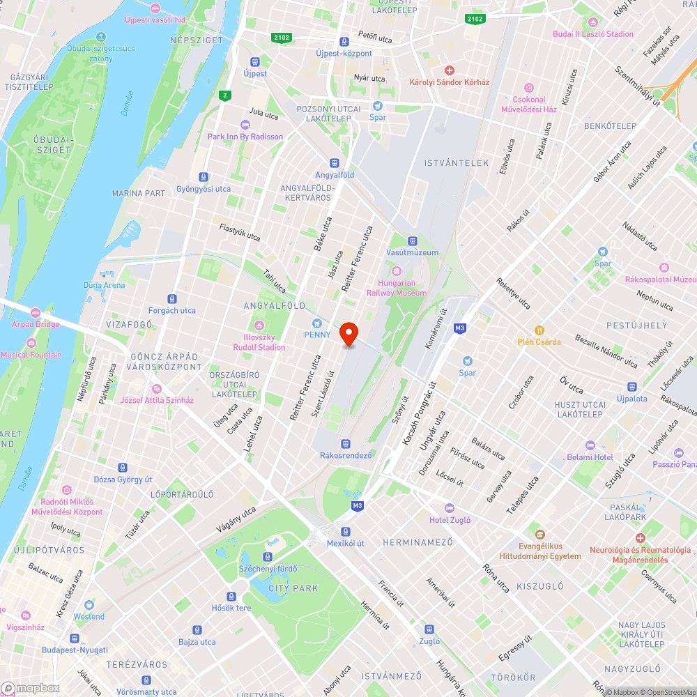 Brutális úthiba a bicikliúton bejelentés helye