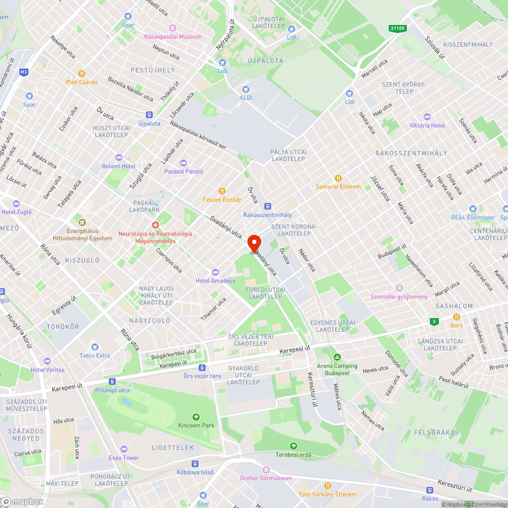 Veszélyeztető, szabálytalan parkolás bejelentés helye