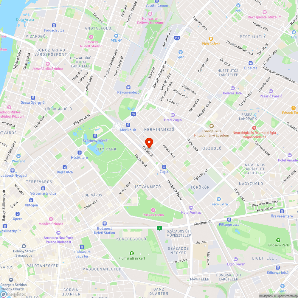 Veszélyes útszakasz bejelentés helye