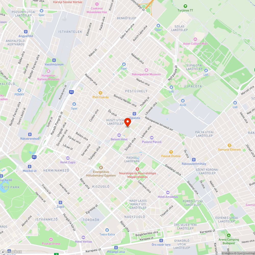 Parlagfű a buszmegállónál bejelentés helye