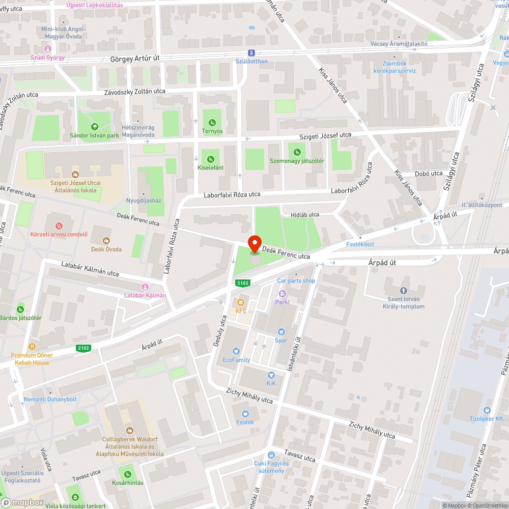 Gondozatlan terület bejelentés helye