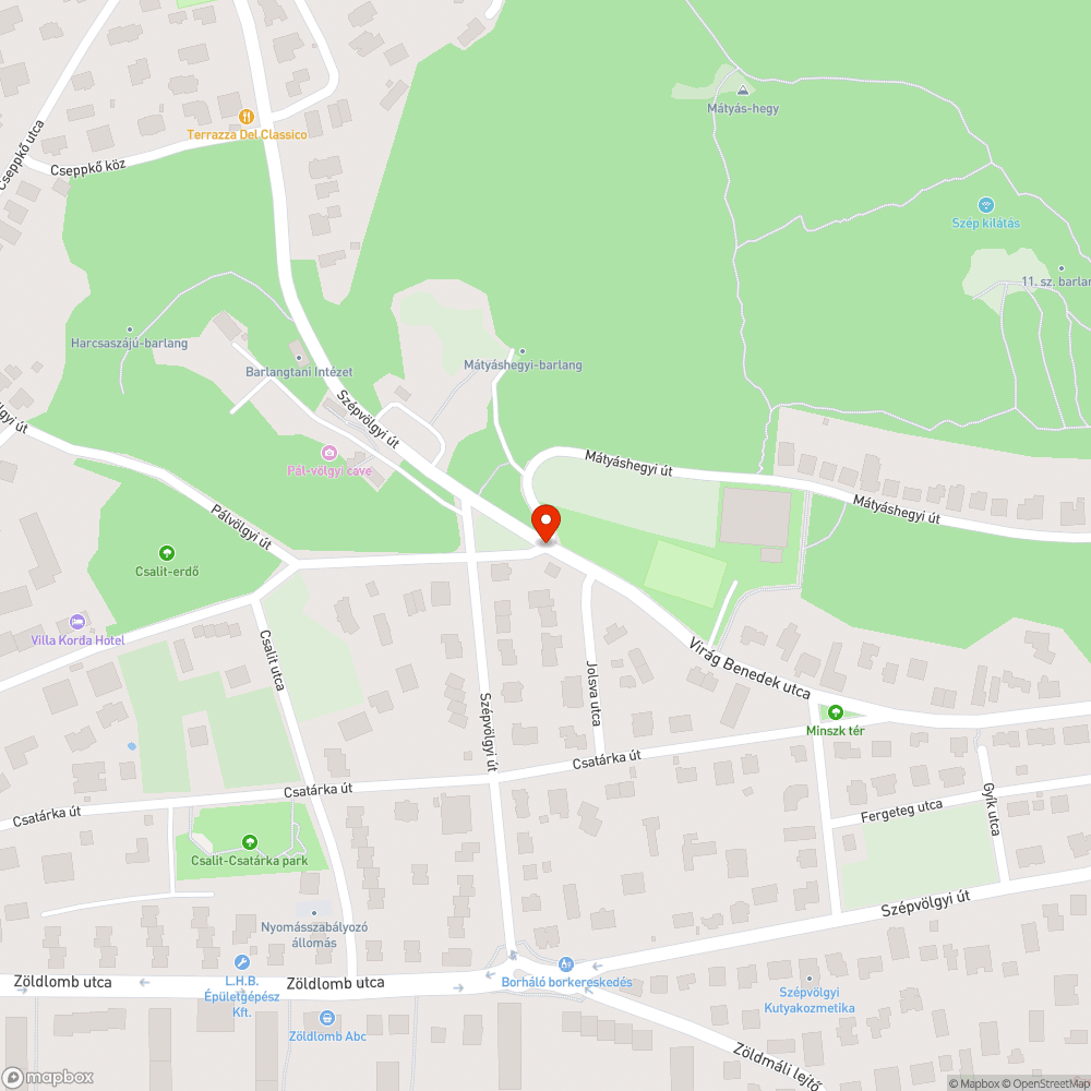 Budapest 2. kerület, kerekparosokra veszelyes út bejelentés helye