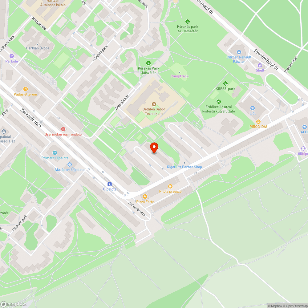 Üzemképtelen jármű bejelentés helye