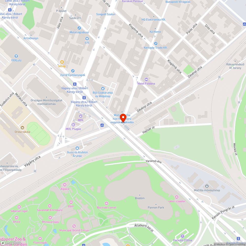 M3 fel és lehajtó kátyúk bejelentés helye