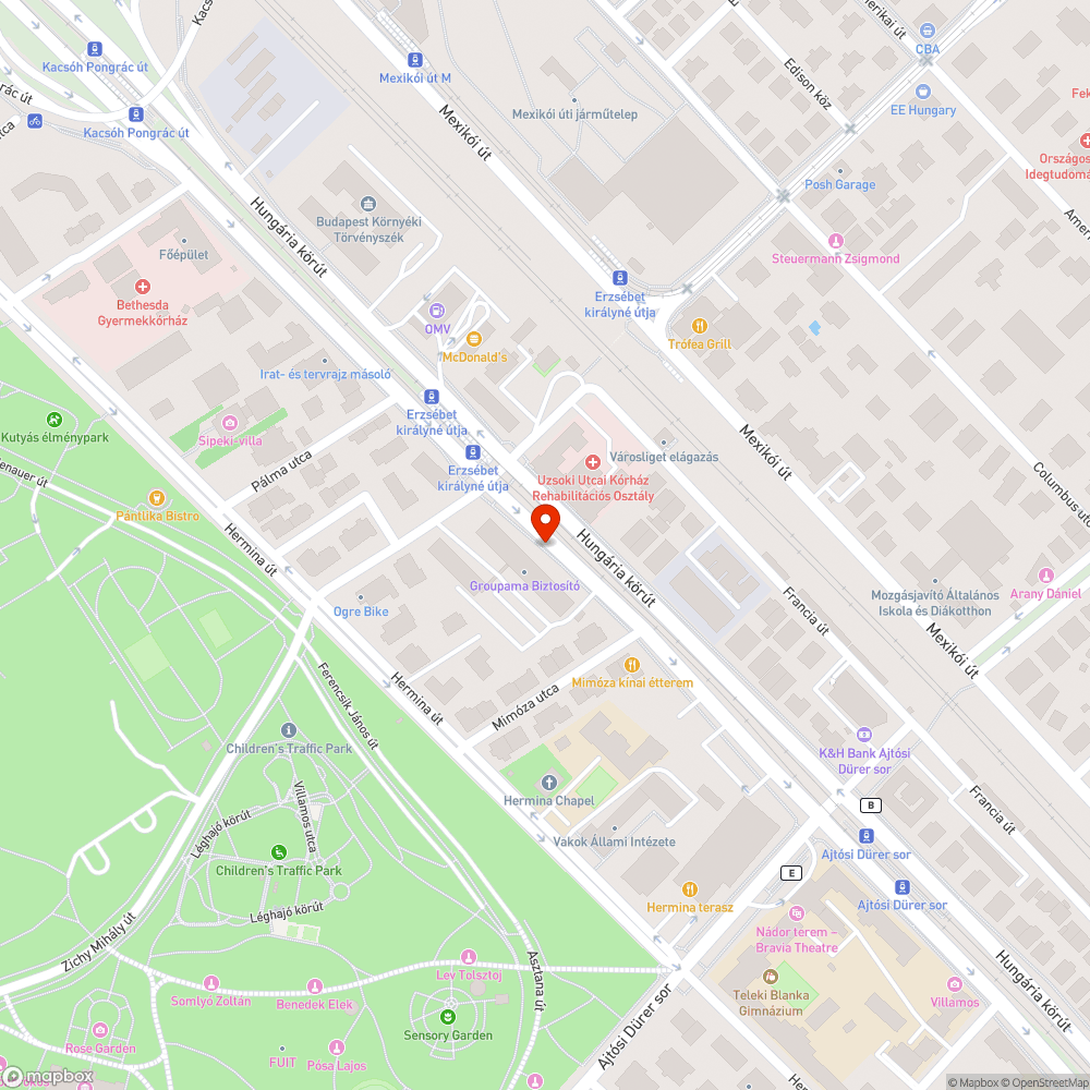 Letarolt pollerek bejelentés helye