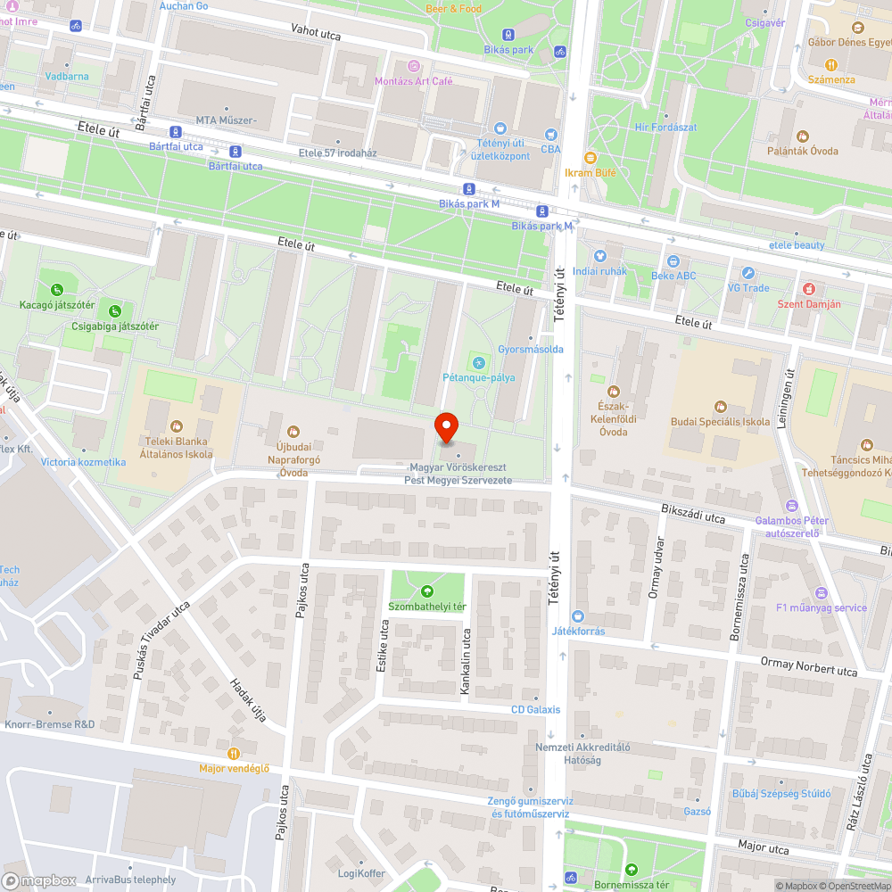 járdára ránőtt lomb bejelentés helye