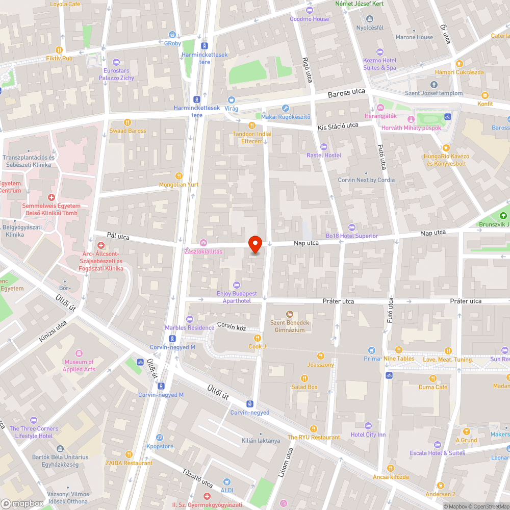 Hiányzó aszfalt, töredezett beton bejelentés helye