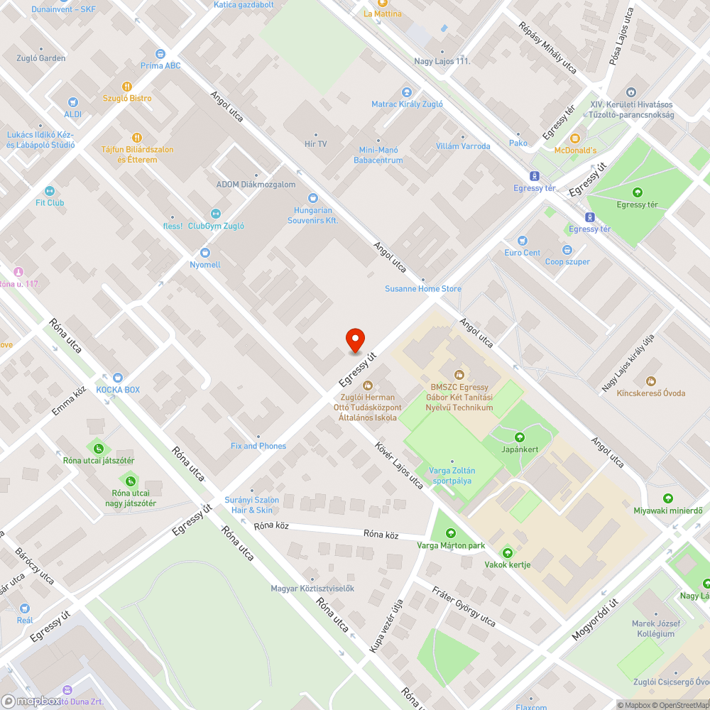 Járda és az úttes közti zöldterületen magas a gaz bejelentés helye