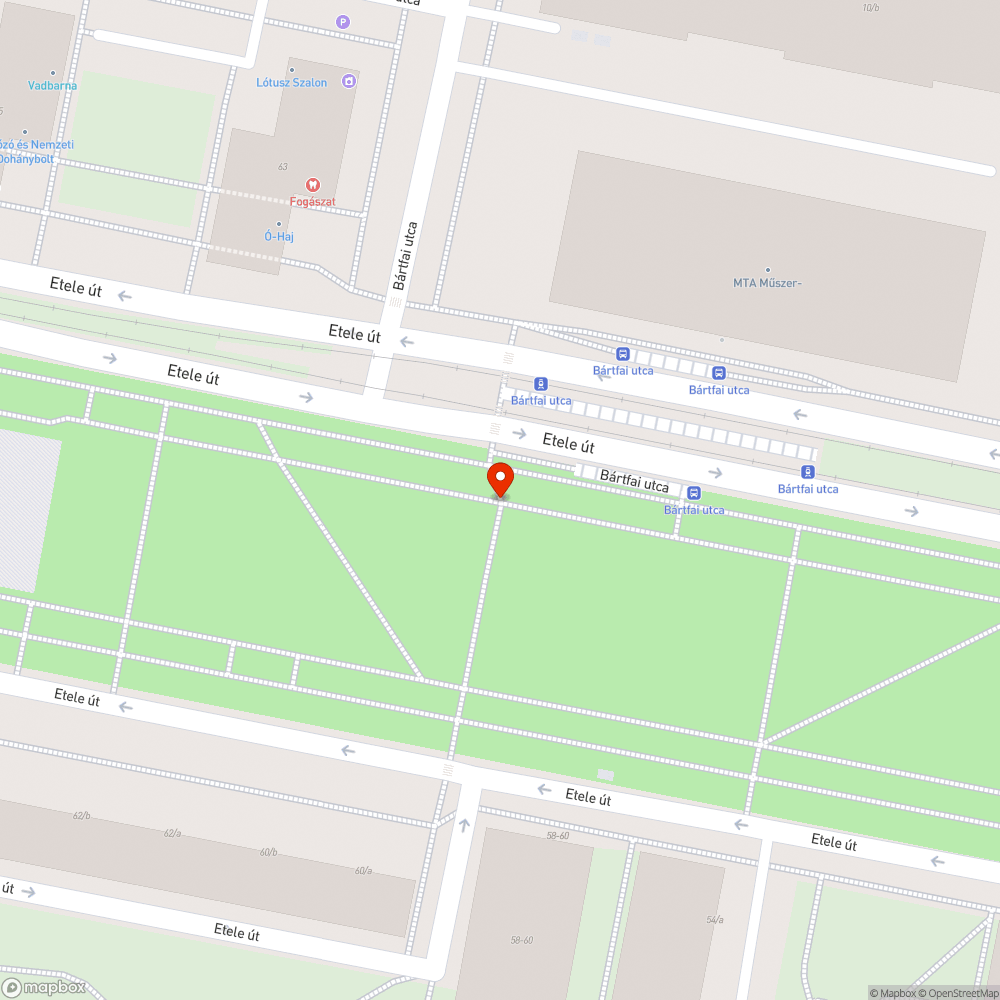 Patkánytetem bejelentés helye