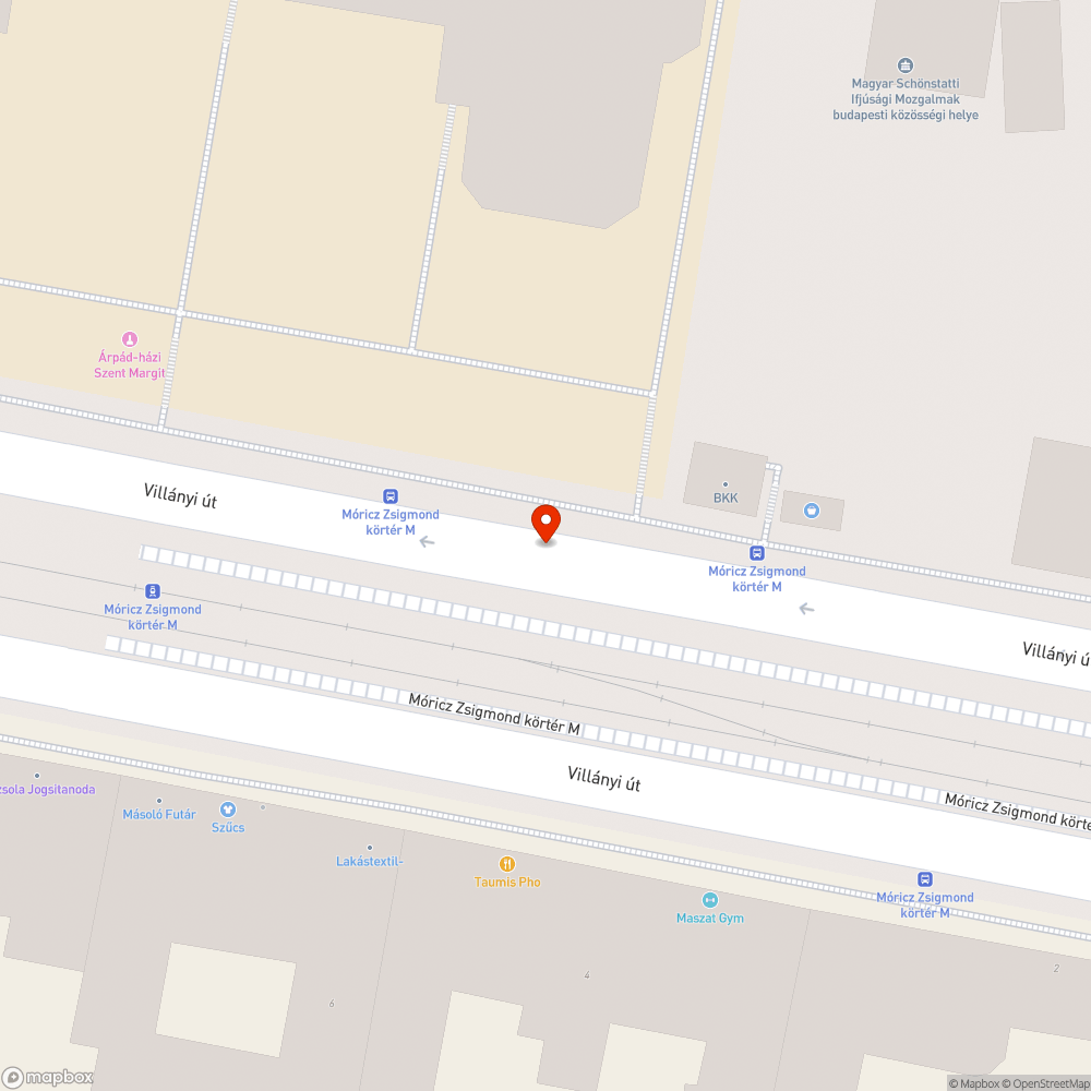 Villányi úti ugratók bejelentés helye