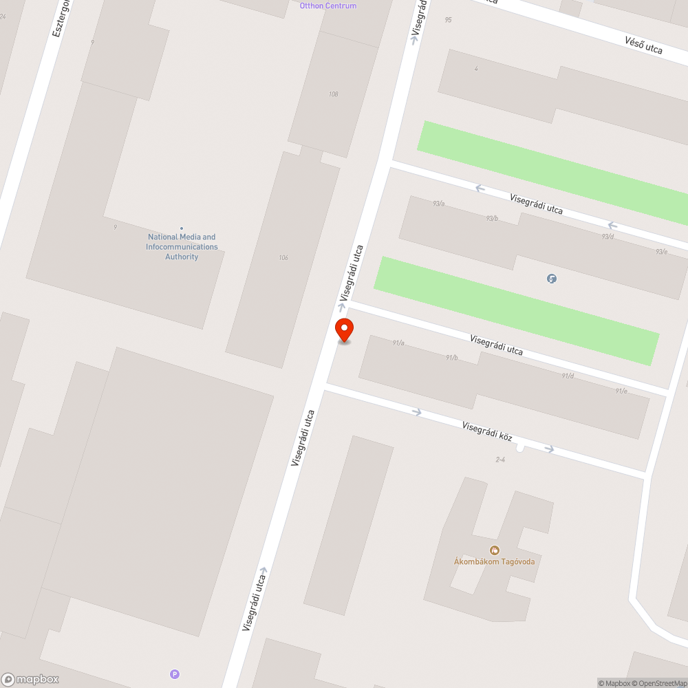 Fa védőkeretek Visegrádi köz bejelentés helye