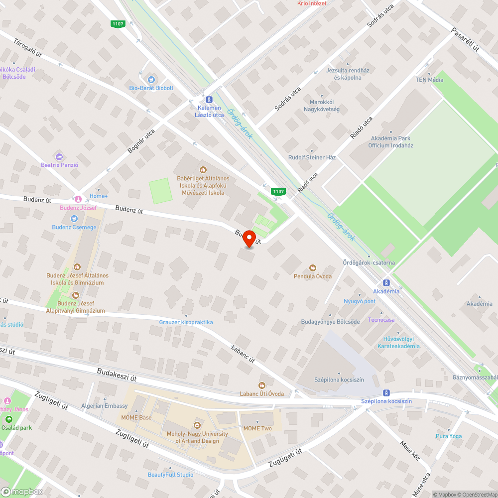 Szemét a járdán bejelentés helye