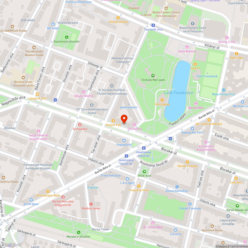 Lebontásra ítélt, mégis megújuló pavilon bejelentés helye