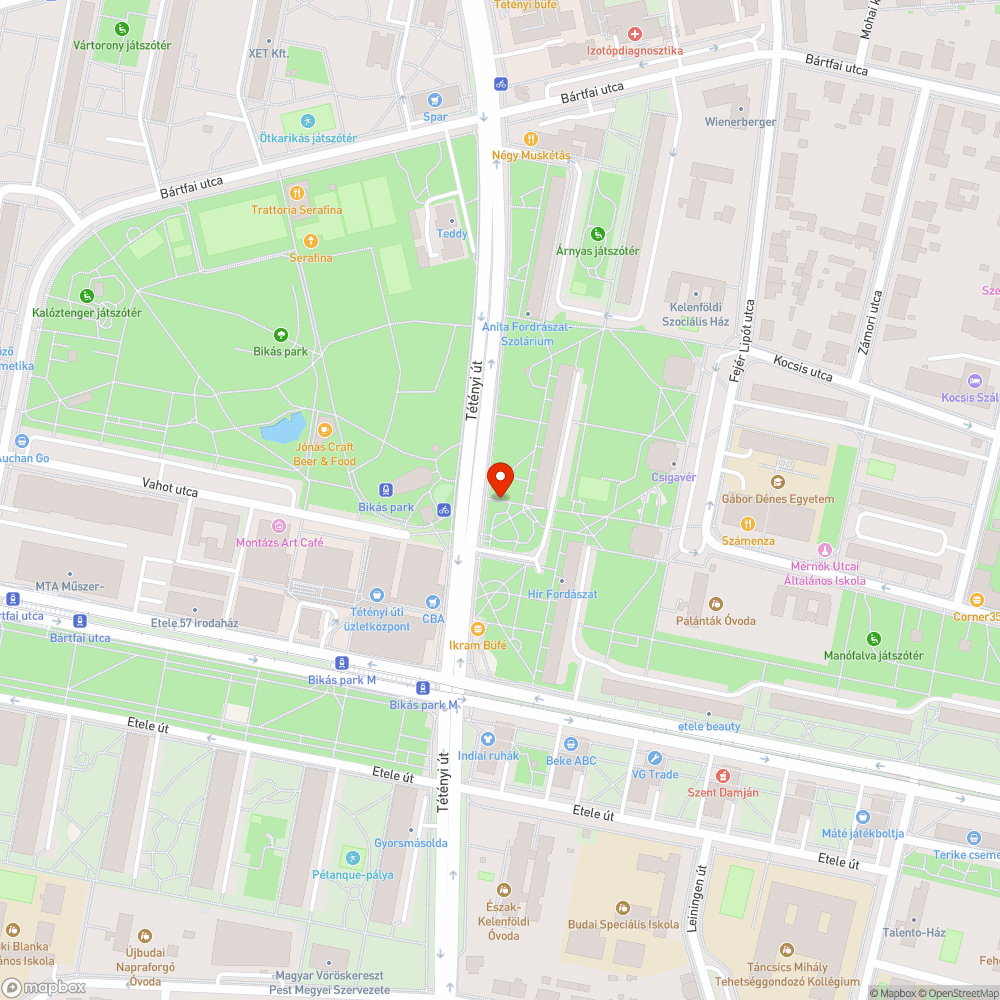 Elhullot madár bejelentés helye