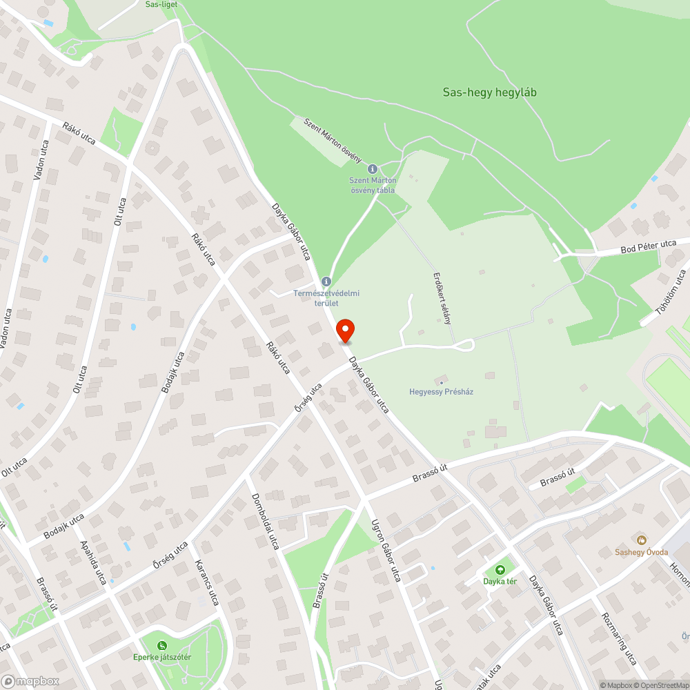 Balesetveszélyes közmű bejelentés helye