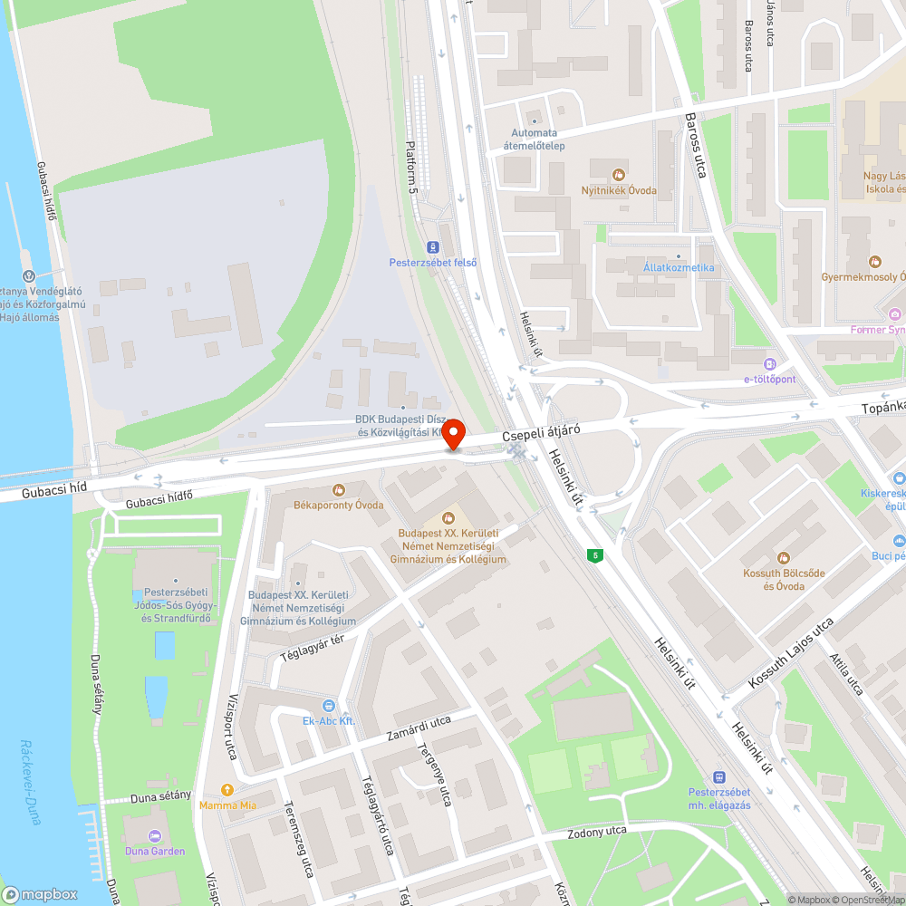 Nagyon balesetveszélyes útkereszteződés bejelentés helye