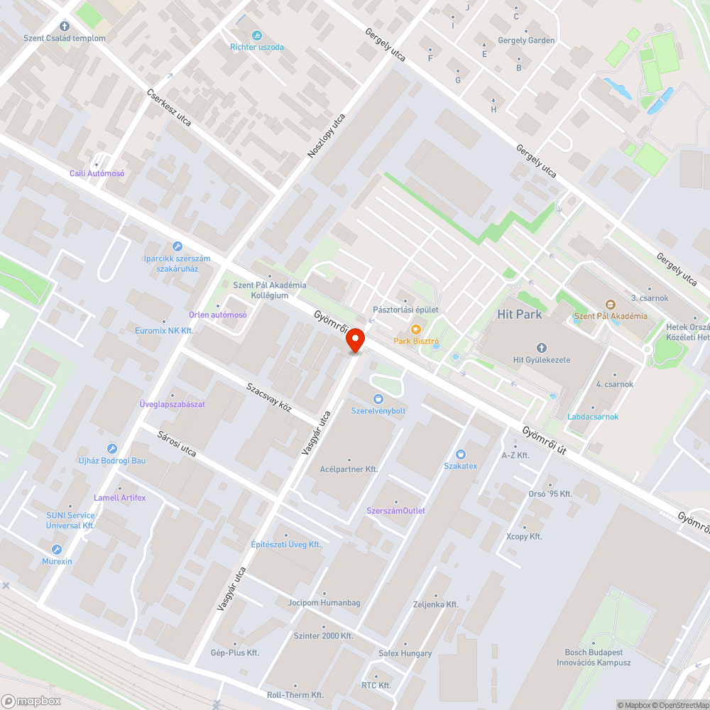 Balesetveszélyes Telekom oszlop bejelentés helye