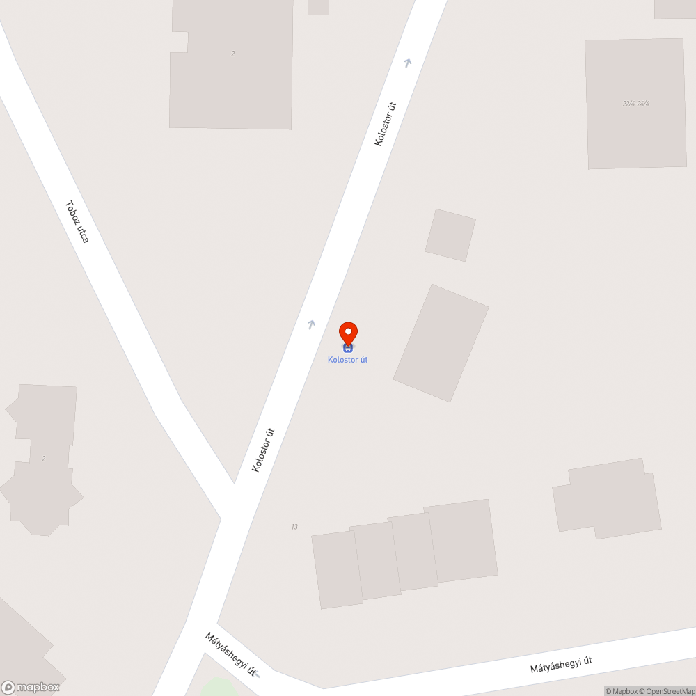 Korhadt pad a Kolostor úti buszmegállóban bejelentés helye