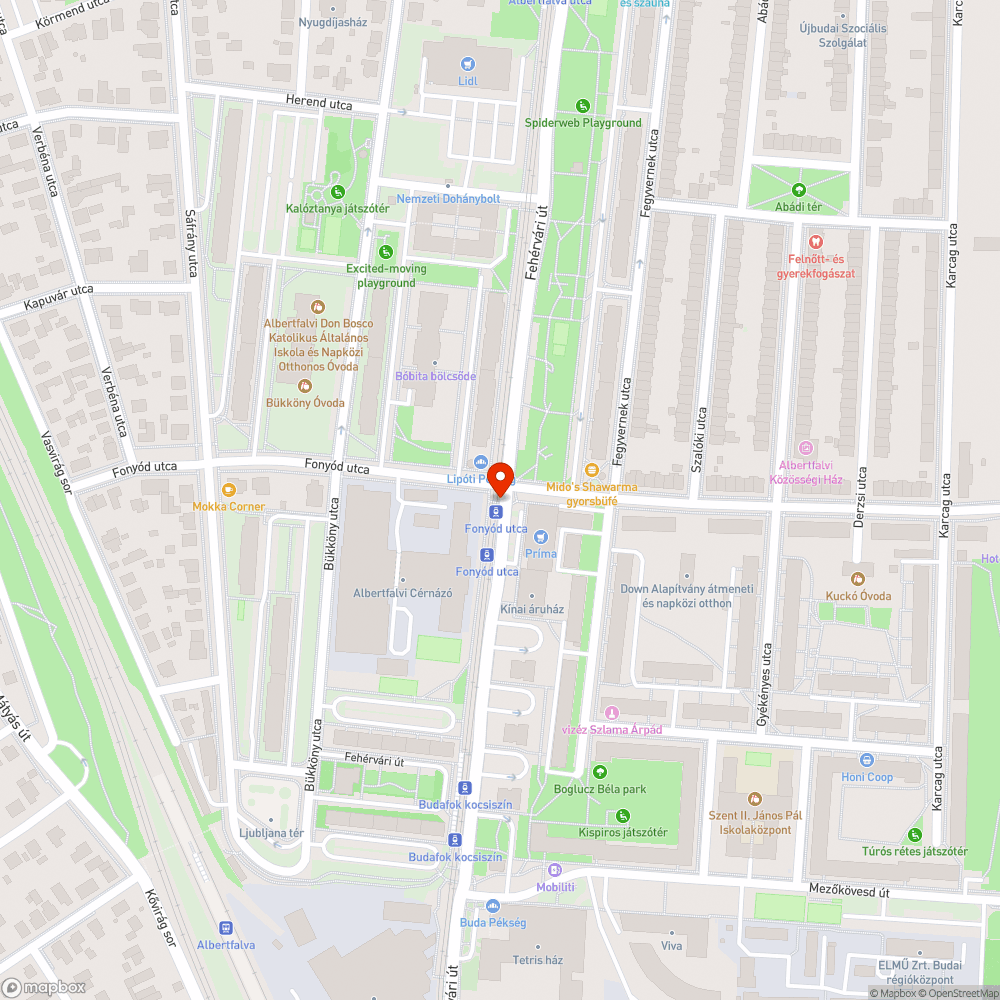 Kiégett piros lámpa bejelentés helye