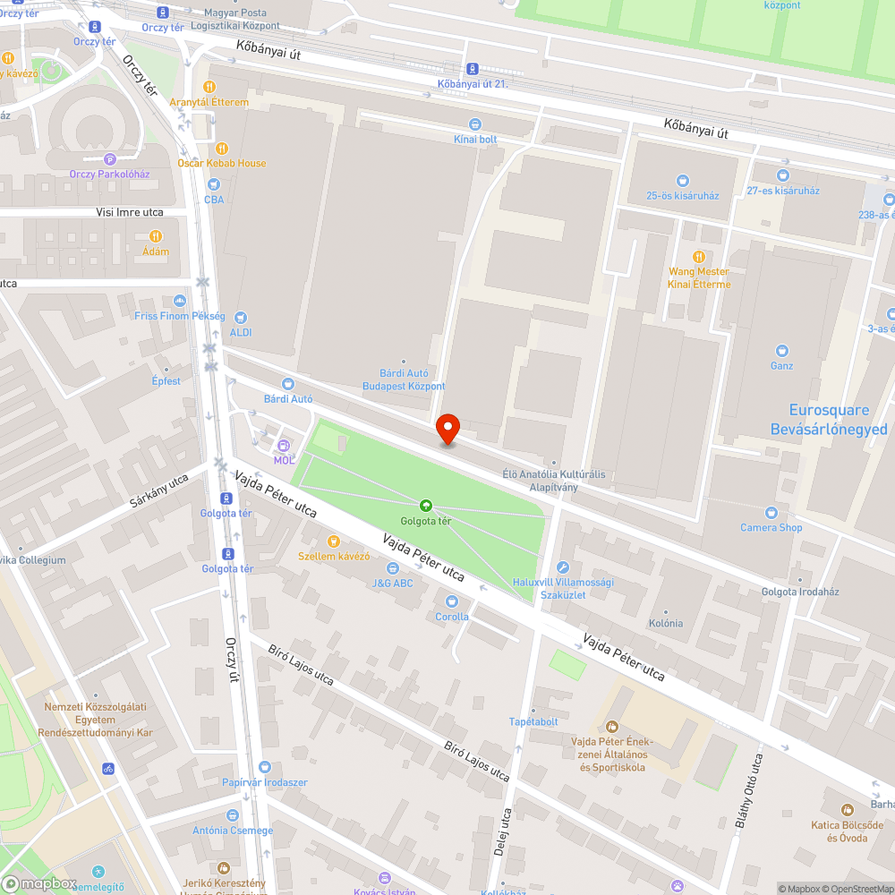 Közlekedésre nem alkalmas járművek bejelentés helye