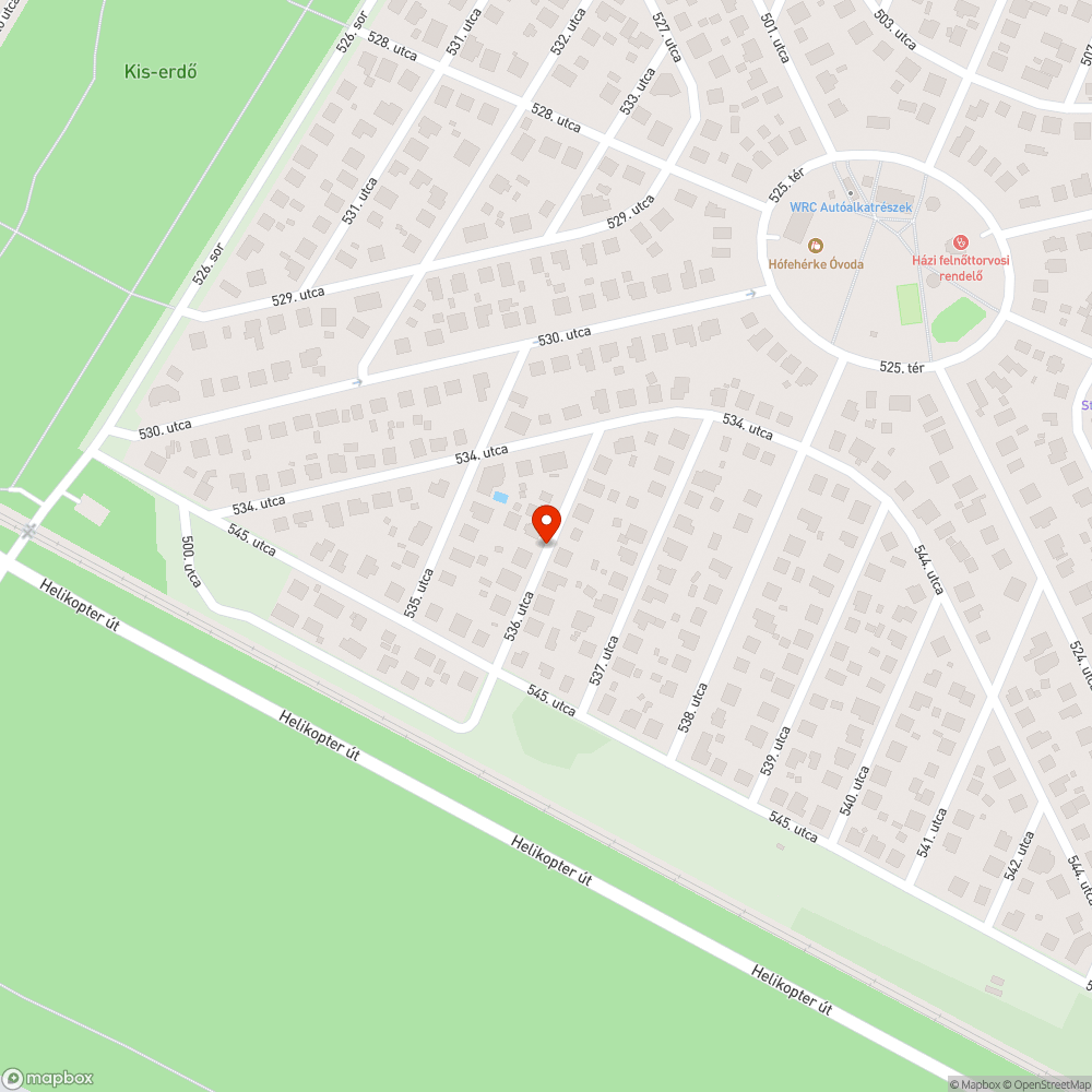 Vas oszlop bejelentés helye