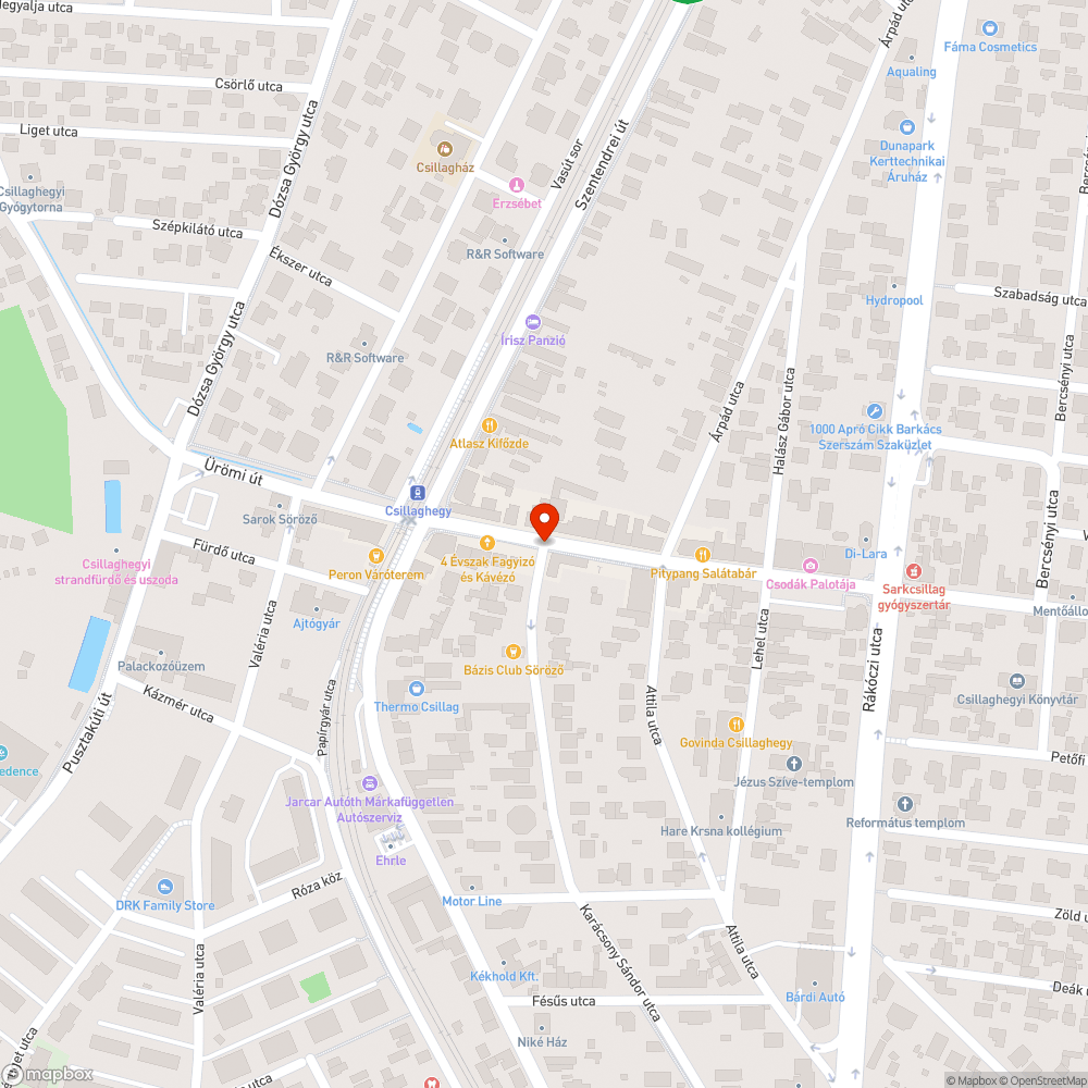 Halott fa bejelentés helye