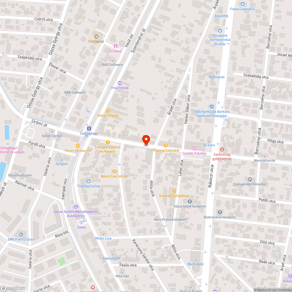 Graffitik bejelentés helye