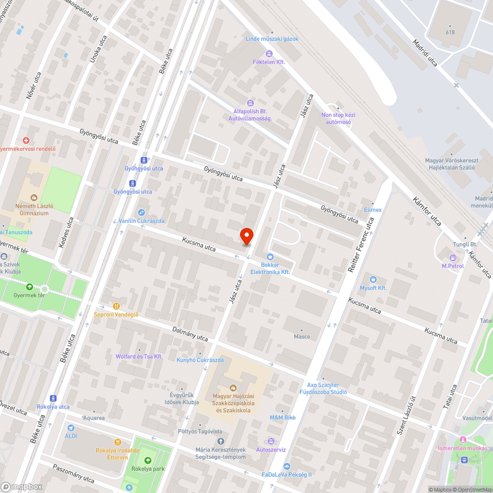 Elkorhadt, beteg fa bejelentés helye