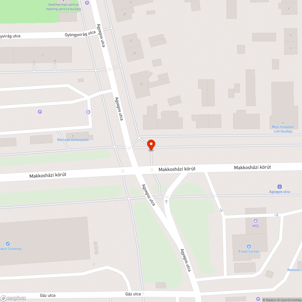 Nem működő gyalogoslámpa gomb bejelentés helye