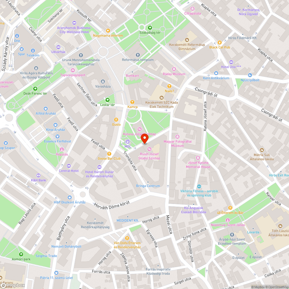 Kiálló fedlap bejelentés helye