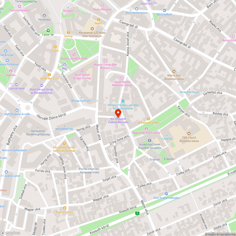 Sérült járda bejelentés helye