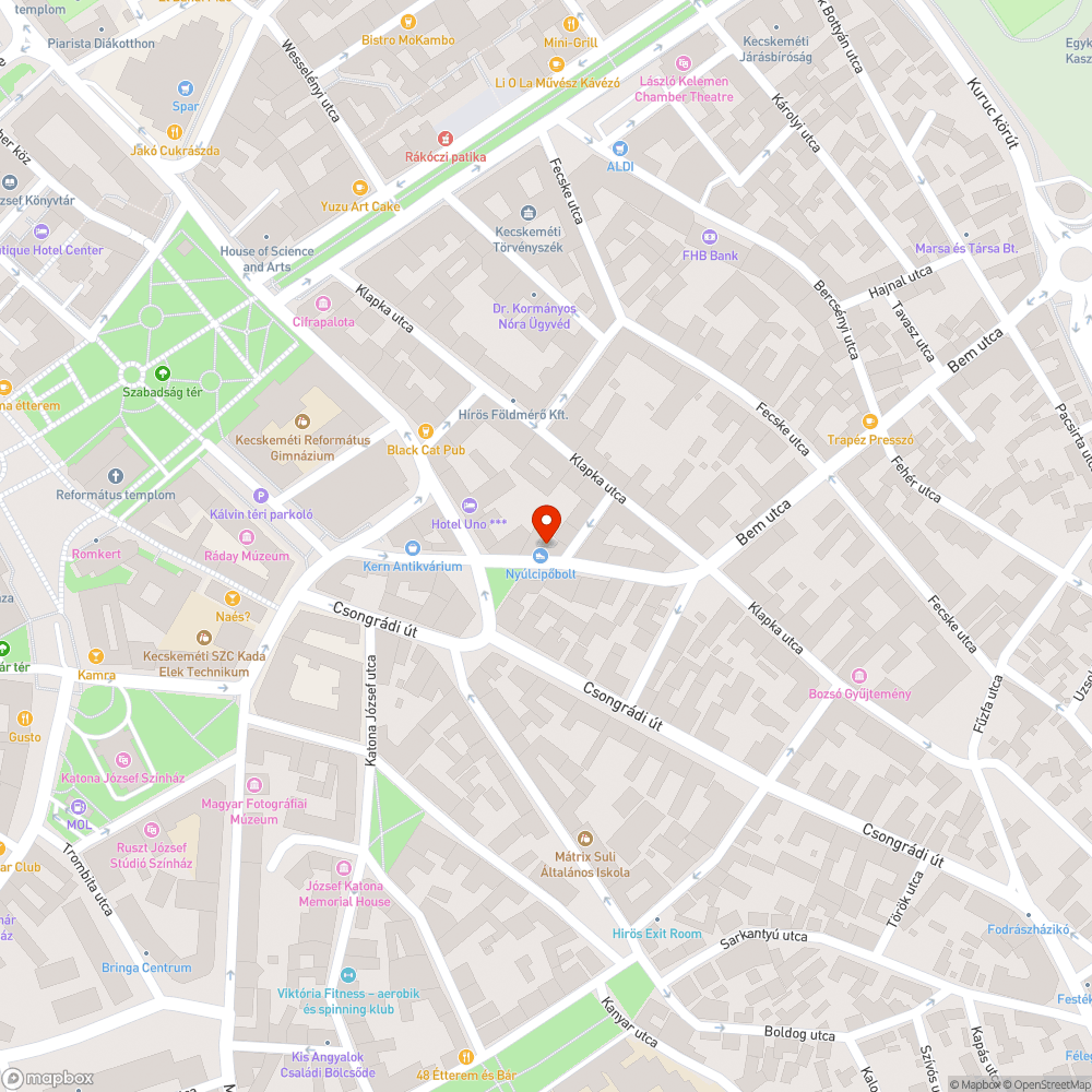 Eltömődött lefolyó bejelentés helye