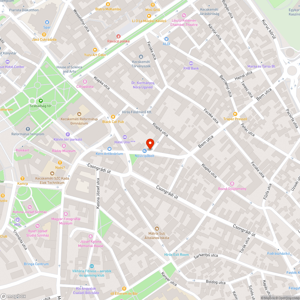 Széttört átkelő bejelentés helye