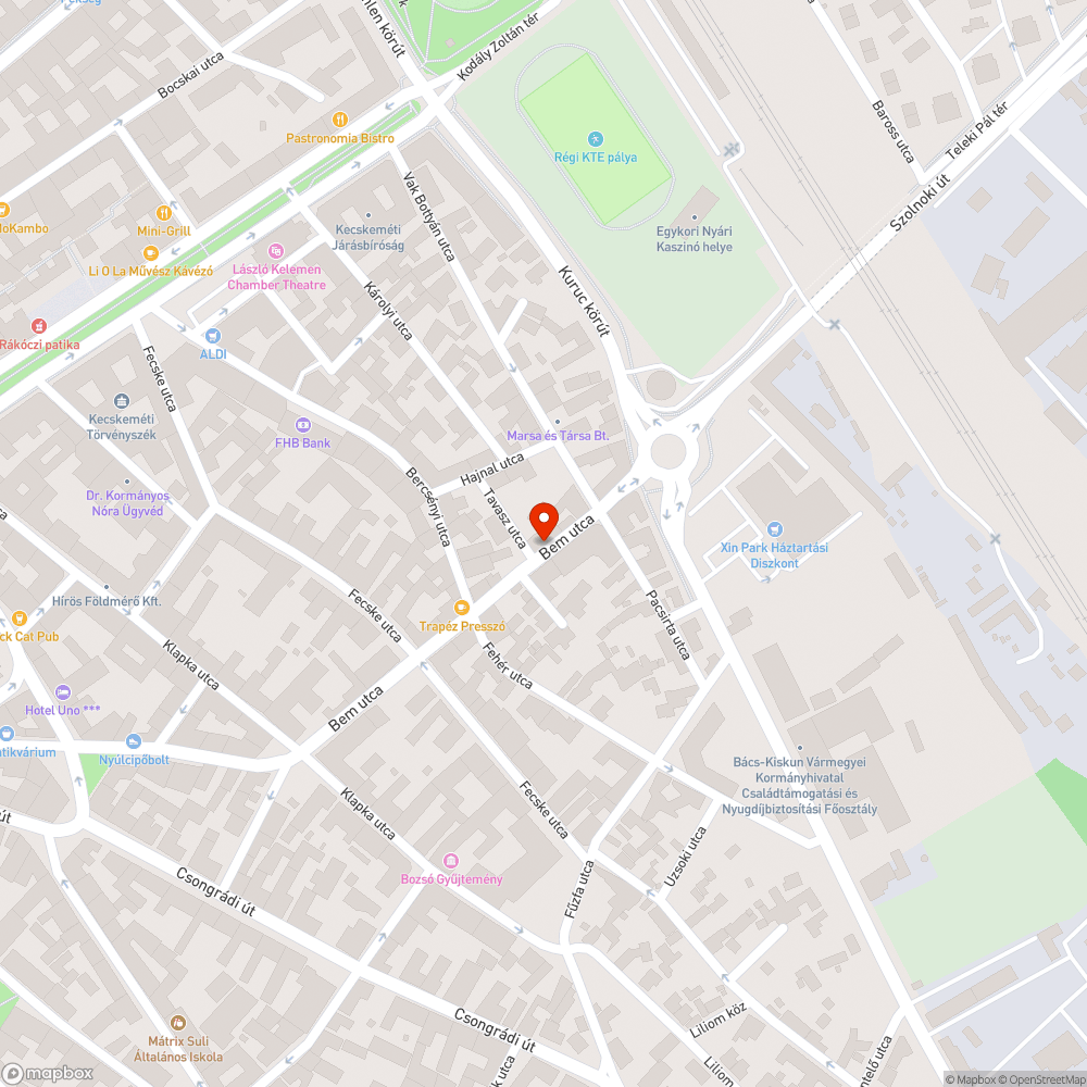 Kopott fedlap bejelentés helye