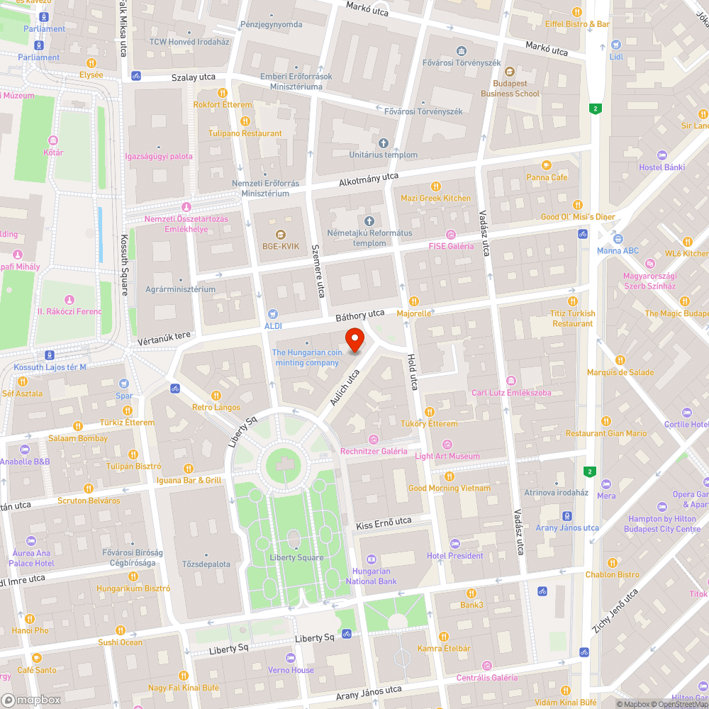 Üres fahely bejelentés helye