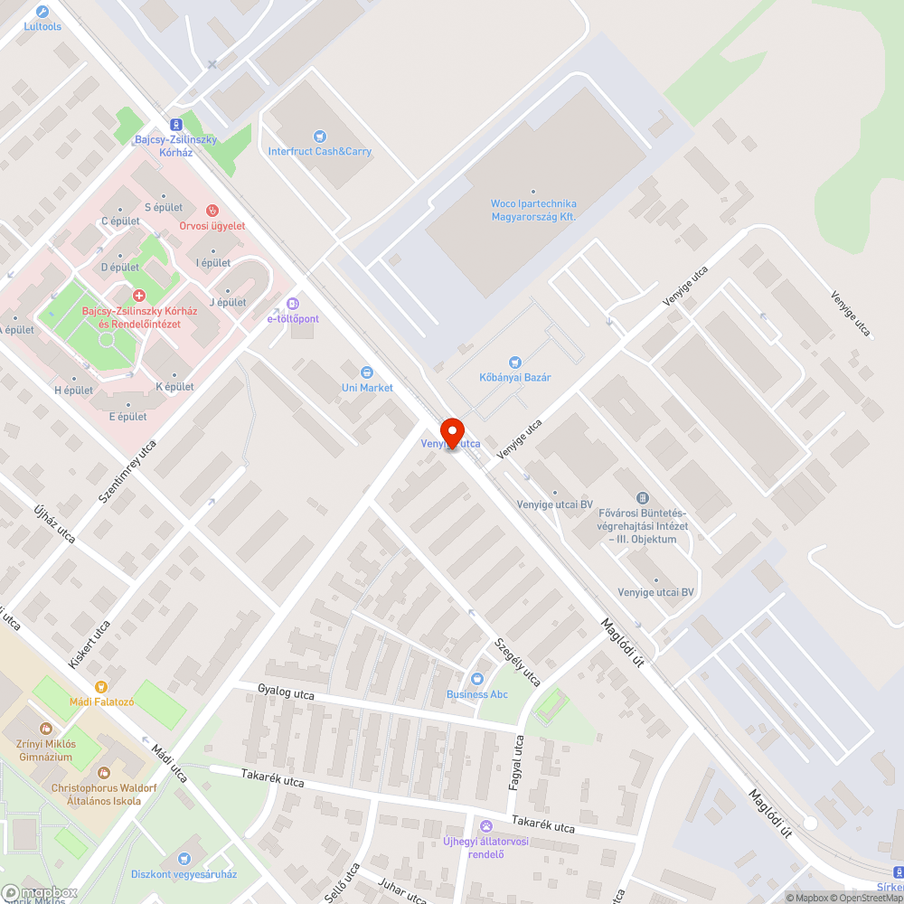 Széttépett vezetékek ès kidöntött elektromos szekrény bejelentés helye